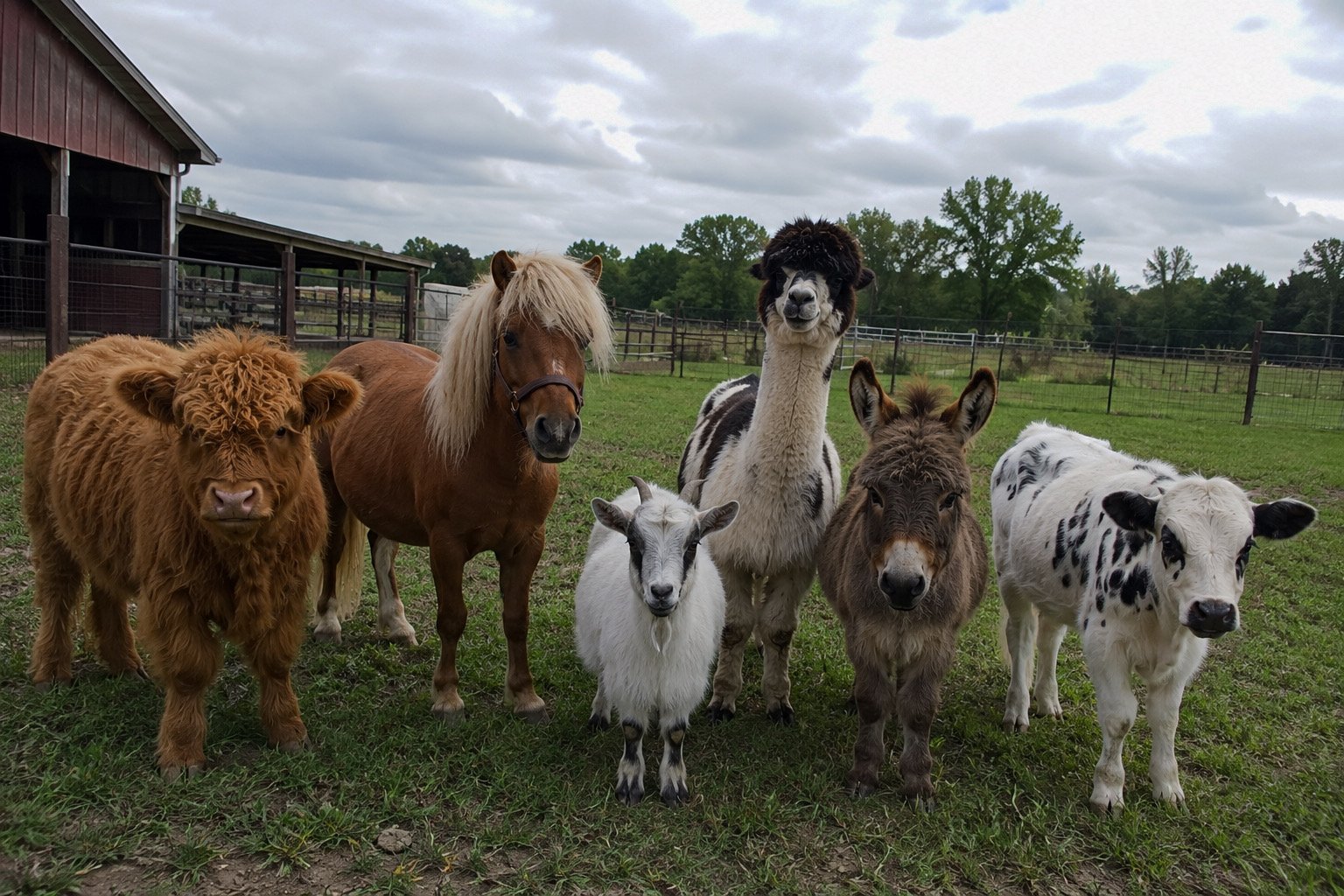 miniature cattles